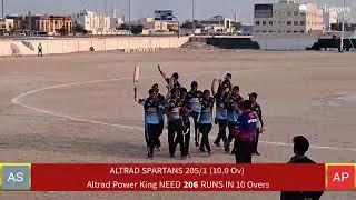 Live Cricket Match  ALTRAD SPARTANS vs Altrad Power King  13Dec24 0300 PM 10 overs  ALTRAD PRE [upl. by Yerrok]