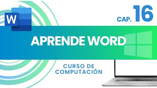 16 APRENDE WORD  CURSO DE COMPUTACIÓN [upl. by Caryl]