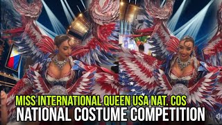 Miss International Queen 2024 National Costume Presentation  MIQ USA Nat Cos [upl. by Sivar434]