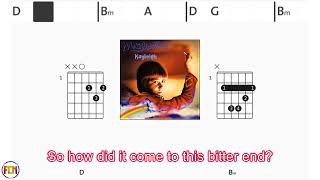 MARILLION Kayleigh FCN GUITAR CHORDS amp LYRICS [upl. by Caro]