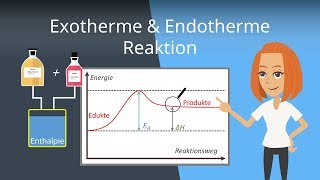 Exotherme und Endotherme Reaktionen  Beispiele und Energiediagramme [upl. by Nussbaum]