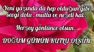 EN YENÄ°â¤DOÄUM GÃœNÃœ MESAJIğŸˆğŸğŸ‰ğŸ‚ğŸŒ¹DOÄUM GÃœNÃœN KUTLU OLSUNâ¤RESÄ°MLÄ°ğŸ§¿KISAğŸŒ¹MESAJLARI â¤EN GÃœZELğŸŒ¹2021 [upl. by Umberto938]