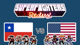 Super Fighters Redux Chile vs USA [upl. by Psyche]