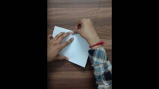 how to make boomerang planeeasyvirashortpapercraft [upl. by Meit]