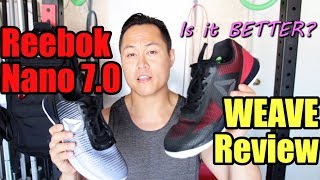 Reebok CrossFit Nano 70 WEAVE Full Review  Comparisons [upl. by Chem]