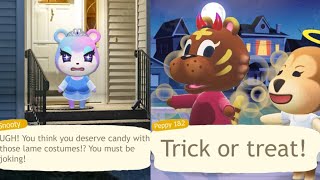 Animal Crossing Personalities on Halloween [upl. by Laurene]