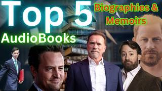 Top 5 Audiobooks in Biographies amp Memoirs  Best Audiobooks 2024 [upl. by Maram]