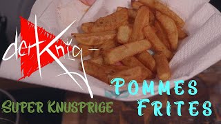 Selbstgemachte Pommes super Knusprig I DerKnig kocht in 4K [upl. by Kernan]