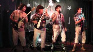 Bay City Rollers Shang a Lang Spoof in Caernarfon [upl. by Nichols807]