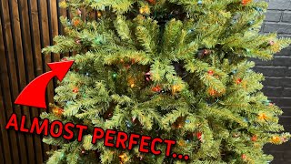 National Tree Company PreLit Dunhill Fir Artificial Christmas Tree  Review [upl. by Eugenides]