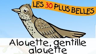 Alouette gentille alouette  Chansons pour enfants [upl. by Diandre344]