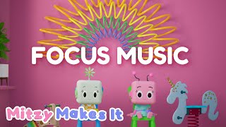 Calming Classroom Music For Little Minds Quiet Music to Inspire Focus  Mitzy Makes It [upl. by Amalea]