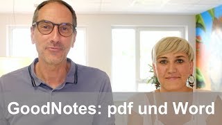 Frag Lars  GoodNotes mit pdfs und WordDateien [upl. by Nosreg]