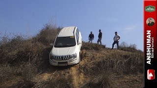 XUV500 AWD VCross Thar CRDe MLD Scorpio 4wd Fortuner Endeavour Offroad Obstacle 2 [upl. by Nosinned]