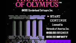 Battle of Olympus The NES Music  Peloponnesus Forest [upl. by Rimas]