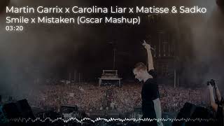 Martin Garrix feat Carolina Liar x Matisse amp Sadko  Smile x Mistaken Gscar Mashup [upl. by Ahtanaram157]