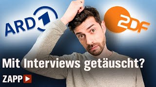 Verheimlichte PolitikerInterviews bei ARD amp ZDF  NDR [upl. by Ytsrik]