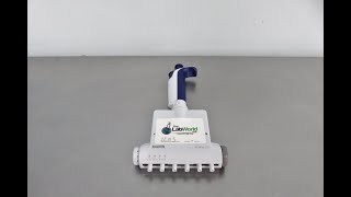 Rainin Multichannel Pipette with Adjustable Spacer Video ID 22103 [upl. by Seroka]