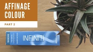 Affinage Part 2 looking at mixing ratios for best results hair tutorial [upl. by Teri]