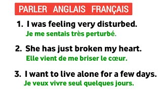 Apprendre langlais  Phrases Facile et Simple en Parlant Anglais [upl. by Anileva]