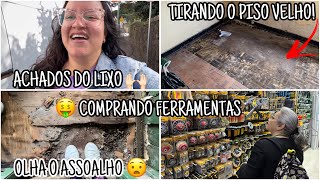 PRIMEIROS FEITOS NA CASA 🏠 COMPRAS DE FERRAMENTAS E ACHADOS DI LIXO 🙌🏻 VLOG 🇵🇹 [upl. by Anerahs998]