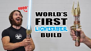 4000° PLASMA PROTOLIGHTSABER BUILD RETRACTABLE BLADE [upl. by Rox877]