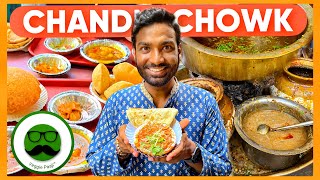 Ultimate Chandni Chowk Breakfast Tour  Delhi Street Food  Veggie Paaji [upl. by Eisle]