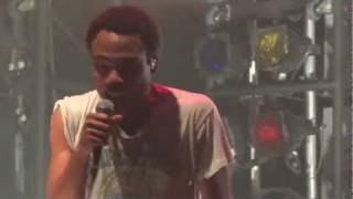 Childish Gambino  quotHeartbeatquot Live in Los Angeles 111211 [upl. by Isidor]