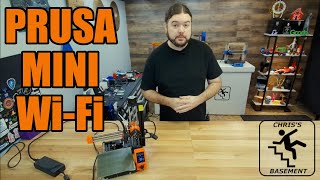 Prusa Mini  Add WiFi to your Prusa  Chriss Basement  2022 [upl. by Hajin]