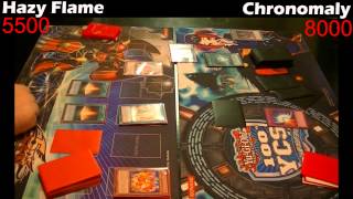 Yugioh Duel Hazy Flame vs Chronomaly  Round 2 [upl. by Ayotahs400]