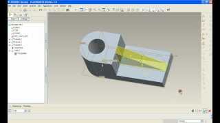 ProEngineer  Creo beginner tutorial 1 [upl. by Mikeb]