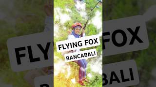 FLYING FOX RANCABALI kianonaafi Meluncuuuur kianovlog fypage [upl. by Morris]