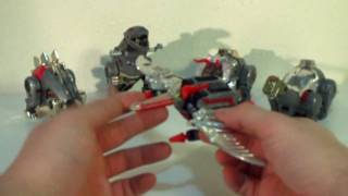 Transformers All Dinobots G1 Spanish review  Dinobots todos juntos Español [upl. by Nishi611]