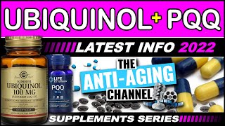 UBIQUINOL amp PQQ  Latest Anti Aging Information  Life Extension Supplements [upl. by Zsazsa]