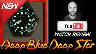 Deep Blue Watches  DeepStar 1000 Watch Review [upl. by Oniger]