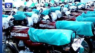 Gov Sani Distributes Vehicles And Motorcycles For Tuberculosis And HIV Programmes [upl. by Gloriana]