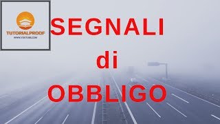 Segnali di Obbligo [upl. by Cohberg660]