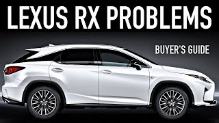 20162022 Lexus RX Buyer’s Guide  Reliability amp Common Problems [upl. by Sessylu]