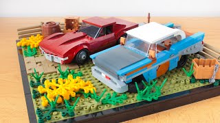 Lego Barn Find Chevrolet Bel Air MOC [upl. by Baggs377]