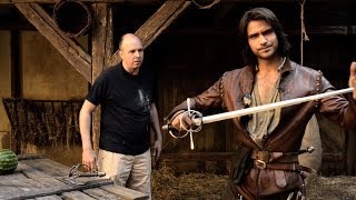 Luke Pasqualino tells us the secrets behind the special effects  The Musketeers  BBC One [upl. by Hurleigh]