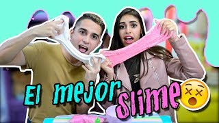 EL MEJOR SLIME 💜 ft Consejos Javier [upl. by Hollyanne]