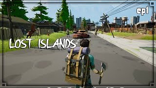 Lost Islands  ep1 First Look  Survive  Craft  Build [upl. by Nelag]