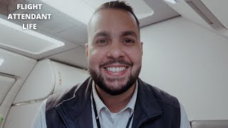 VLOG DE UN DÍA COMO TRIPULANTE DE CABINA CABIN CREW [upl. by Rednave116]