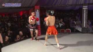 FightStar Championship 1  Samir Brzezinski VS Kiru Singh  British Flyweight K1 Title [upl. by Aneehsit]