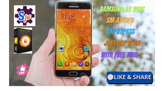 SamSung A5 2016 SMA510FD frp bypassGoogle account bypass with free tool UAE binarySamsung Bypas [upl. by Keverne]