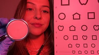 ASMR Mandatory Medical Exam 🩺 LONG eye exam with lights [upl. by Golda]