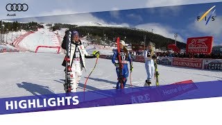 Weirather retains World Cup superG title as Goggia wins in Are  Highlights [upl. by Saisoj]