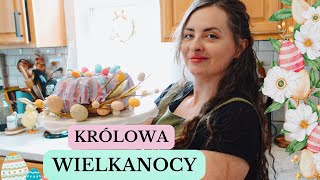 WIELKANOCNA BABKA NA OLEJU🌷MARMURKOWA🌷 [upl. by Arac]