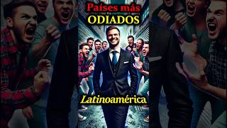 ⚡ Los 3 países más ODIADOS de Latinoamérica 😤 chile peru guerradelpacifico argentina brazil [upl. by Adnek]