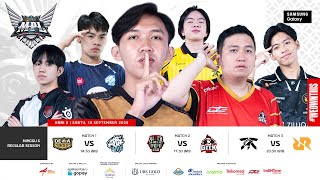 🔴 LIVE  MPL ID S14  Regular Season Hari 2 Minggu 6  Bahasa Indonesia [upl. by Adlev]